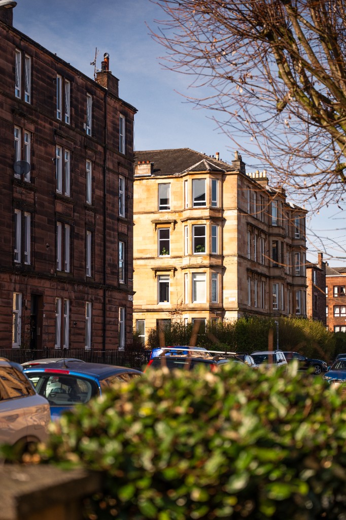 Tenement buildings in Dennistoun, Glasgow