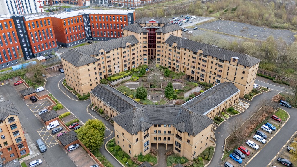 Modern residential development at Parsonage Square